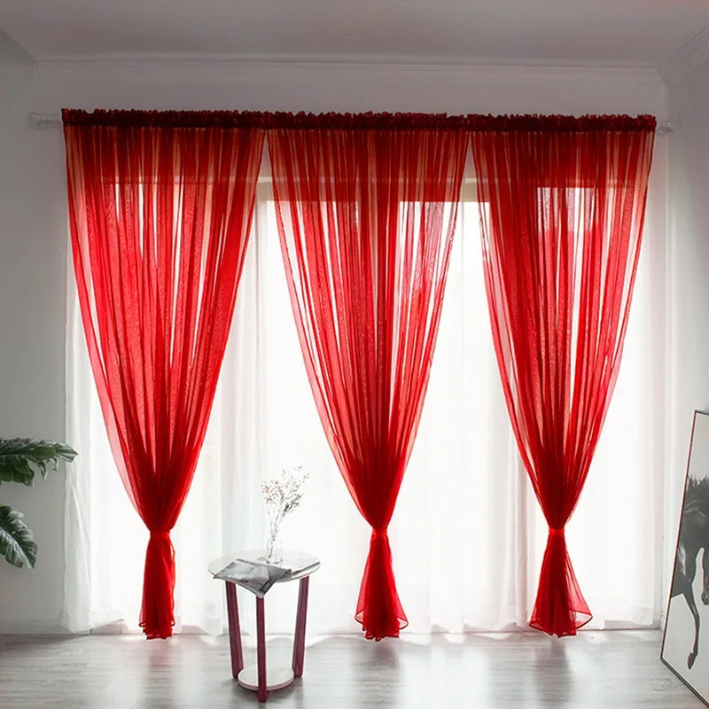 Zhejiang Vorhang Transparent - 100x200cm Polyester 1Stk