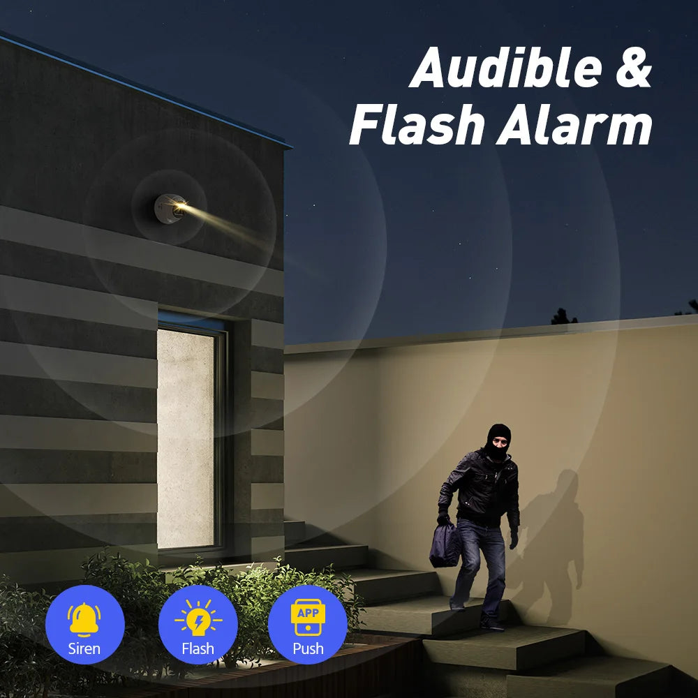 Annke 8MP HD IP Security Camera Poe 4K Dual Light Audio Fixed Camera Human Vehicle Detection 256G SD Storage ONVIF IP67