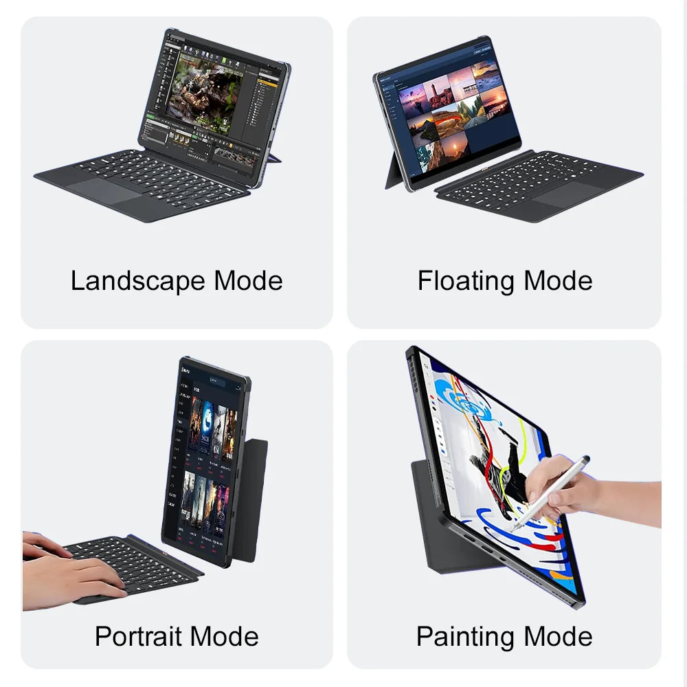 Ninkear X10 2-in-1-Laptop - 12GB RAM, 256GB SSD, 10,1 Zoll