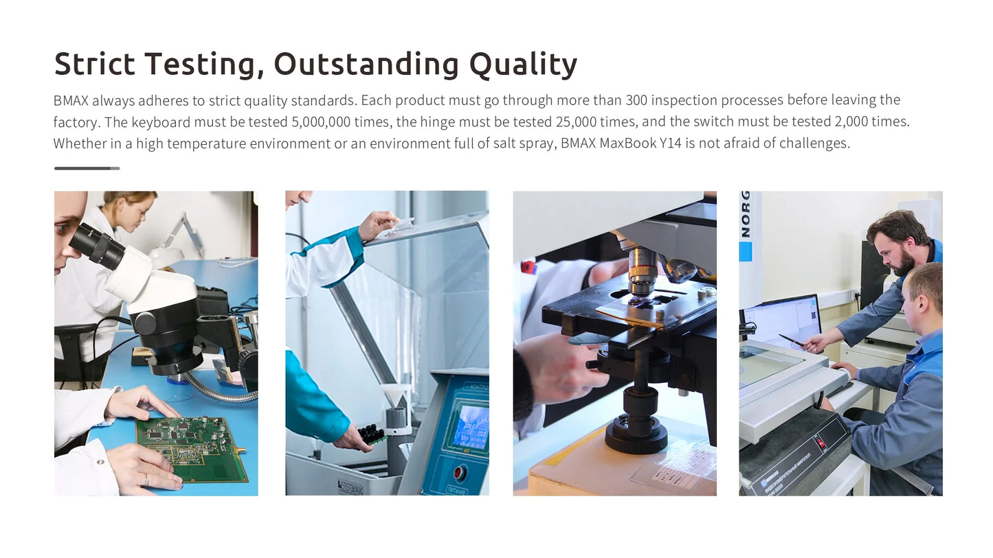 BMAX Y14 Touchscreen - 16GB RAM, Intel N100, 14 Zoll