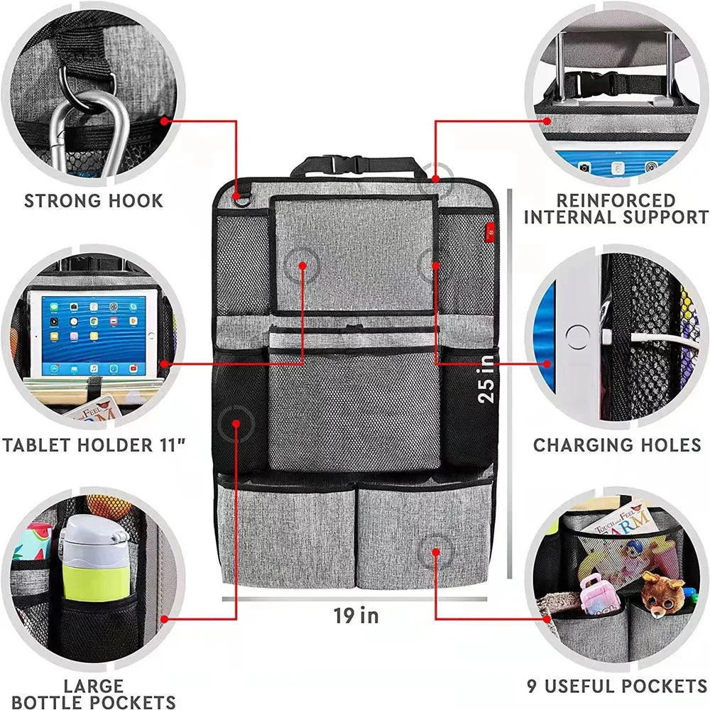 Car Seat Backrest Storage Bag