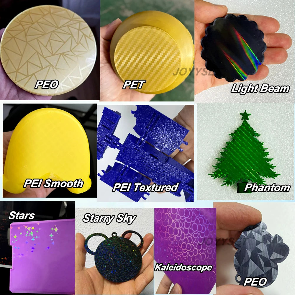 JOYYSET X1c glatte Bauplatte - 257x257mm, PEI, 3D-Drucker