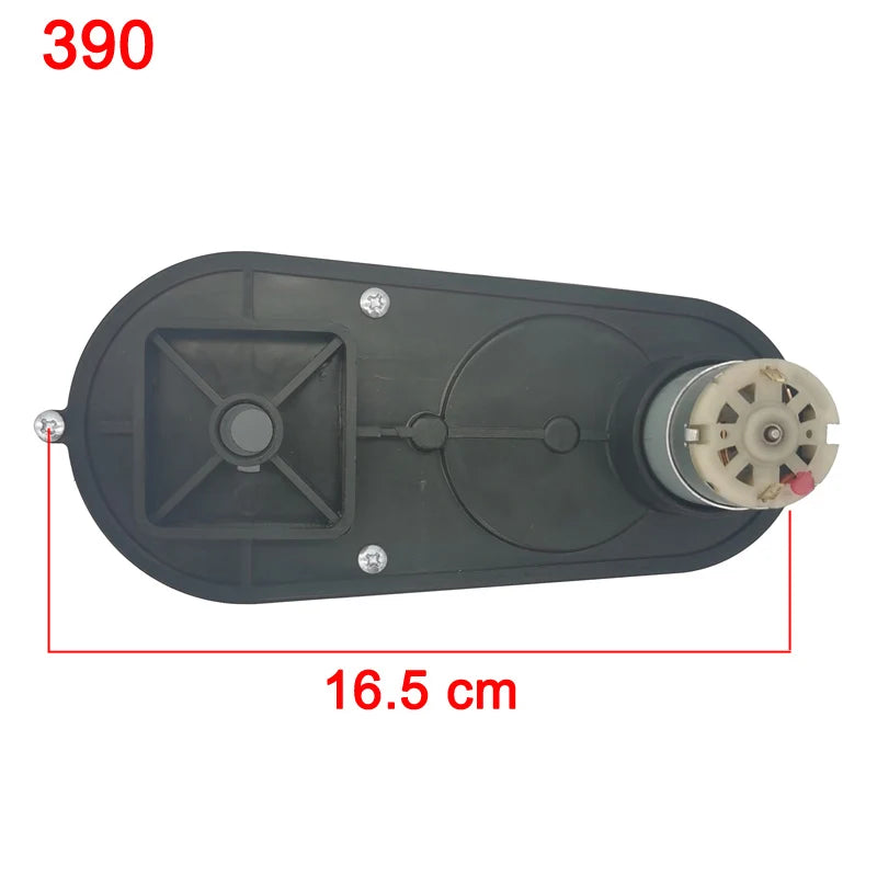 Motor de mașină electrică pentru copii 2025: Cutie de viteze 12V/6V CC - Colecție RC de mare viteză