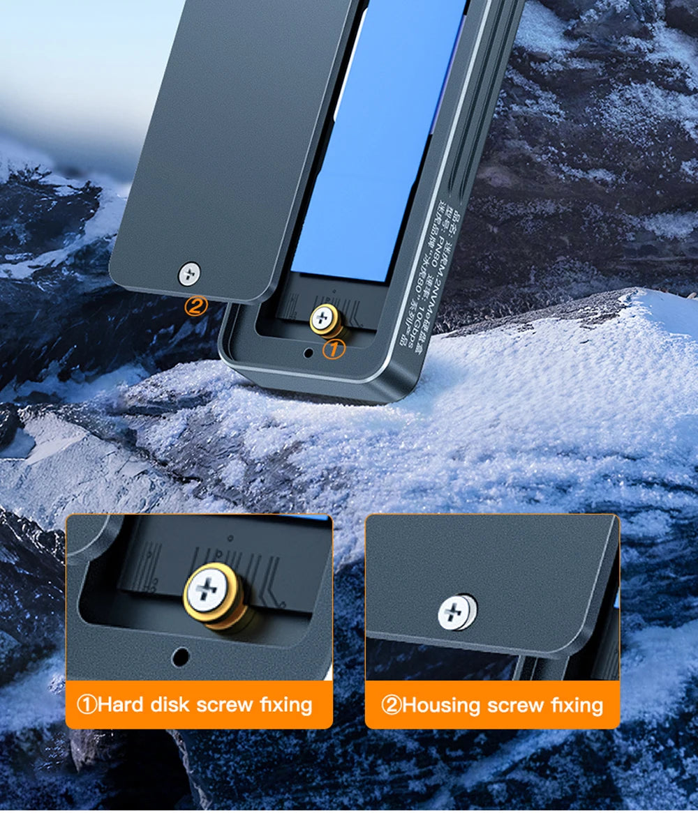 SSD-Gehäuse 2025: Meetiger M.2 SSD Enclosure - 10Gbps USB3.2 Type-C Aluminum NVMe SATA Collection