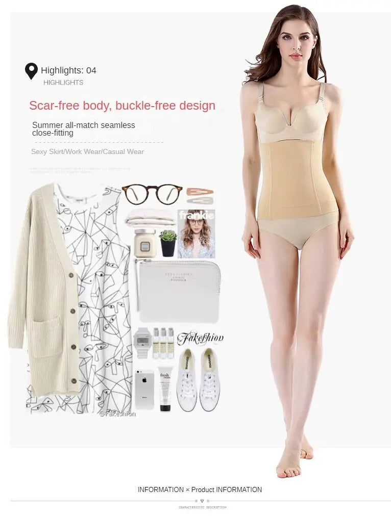 Waist Trainer Slimming Belt Women Gym Fitness Cincher Belly Control Corset Women Body Shaper Weight Loss Belly Waist Wrap