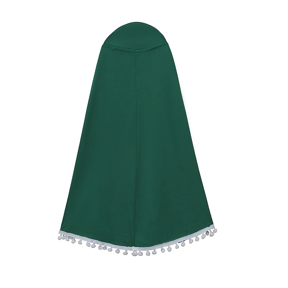 Henan EHF046 Mädchen Hijab Set Überkopf Schal - 2 Stk 110