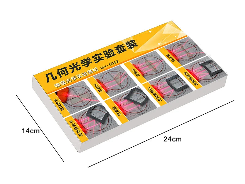 Geometric Optics Experiment Set Optical Lens Kit Convex Concave Lens Light Refract Reflect Physics Teaching Kid Science Gift