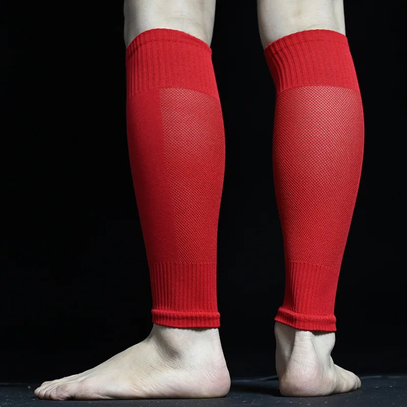Fußballsocken mit Schienbeinschutz und Beinabdeckung für Männer und Frauen