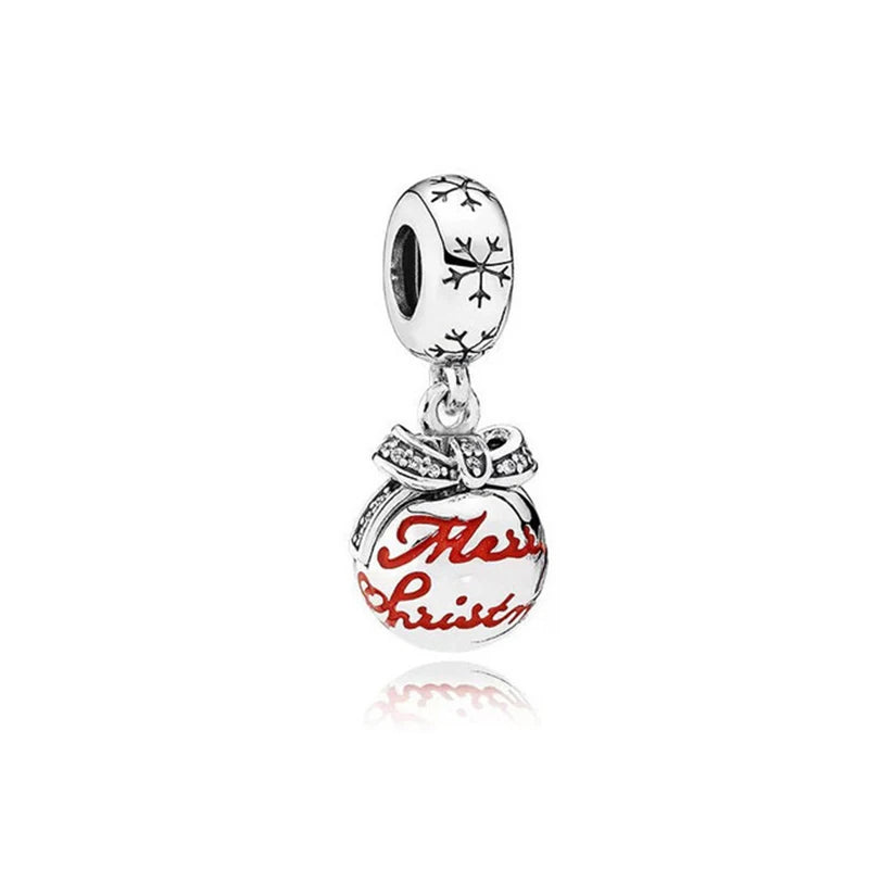 Neue 925 Silber Lernhilfe Schultasche Uhranhänger Charms Beads Fit Original Pandora Armband DIY Schmuck Für Frauen 2024