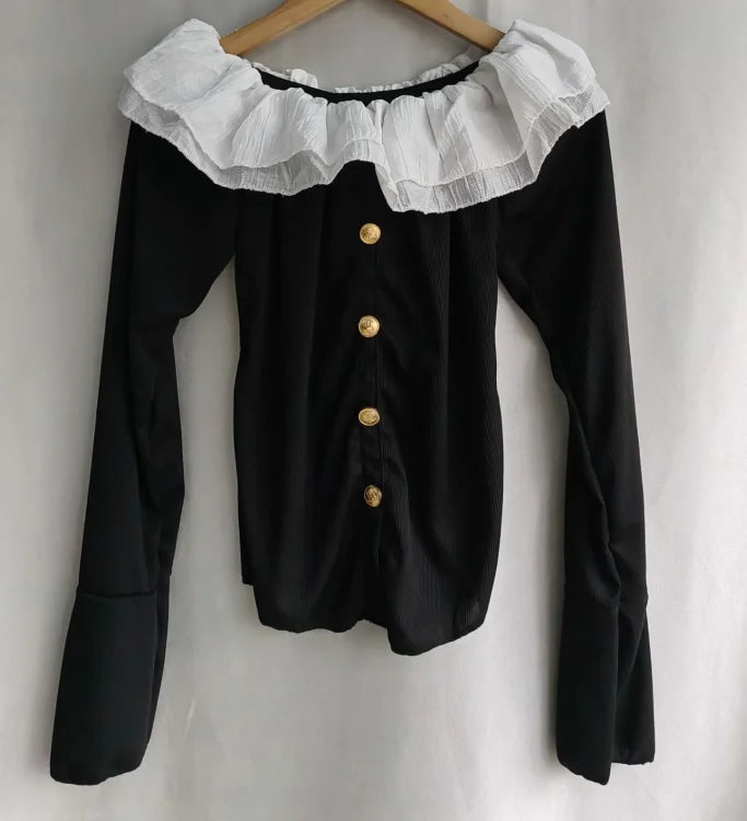 HIKIGAWA 7 Schulterfrei Top - Slim Kurz 4-16In Polyester