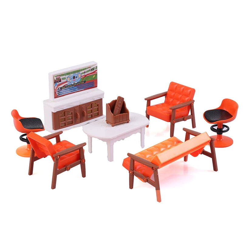 Diapercore Puppenhaus Möbelset Miniatur - 1:12 Plastik 6-12J