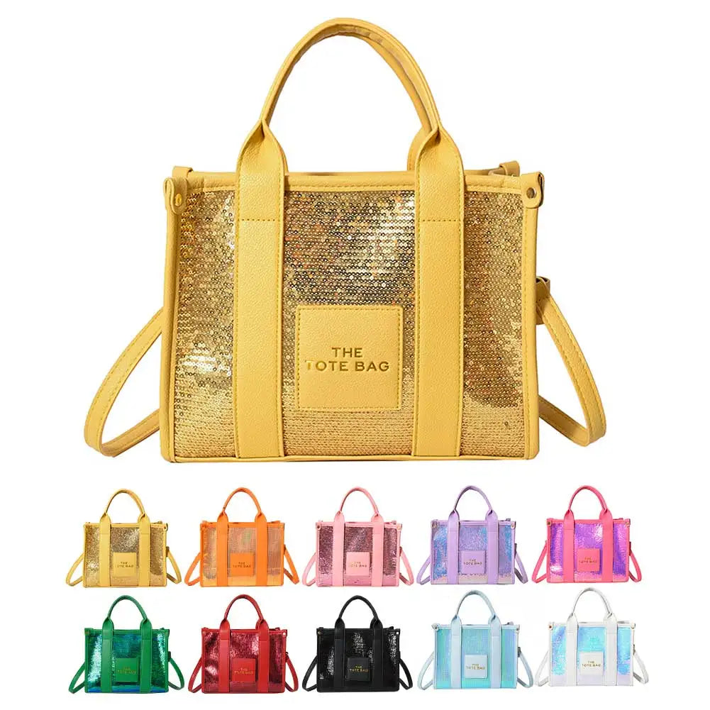 Women's Casual Tote Bag For Women Crossbody Female Handbag New Solid Words Lette Leisure Large Bag Fashion Shopper Tote Purse