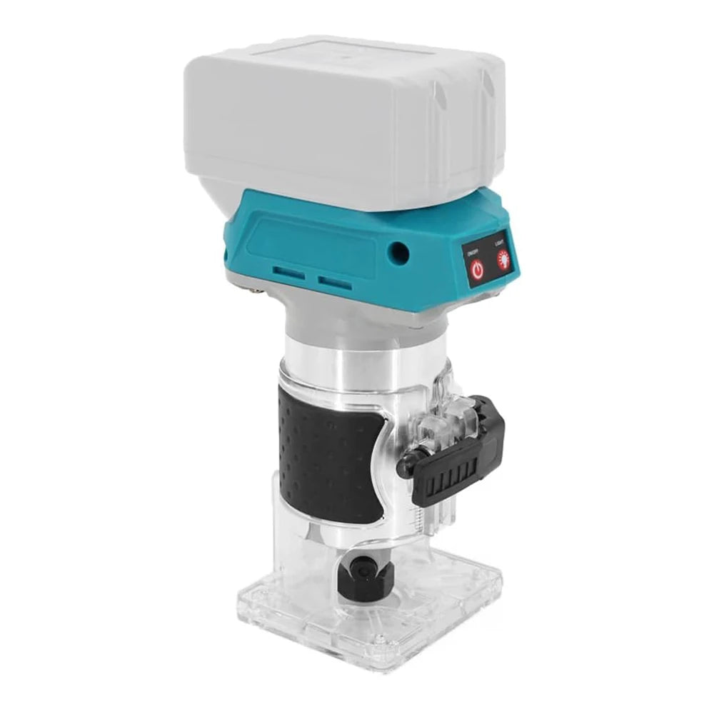 Woodworking Electric Trimmer Brushless Wood Router Wood Trimmer Machine Engraving Slotting Machine for Makita 18V Battery