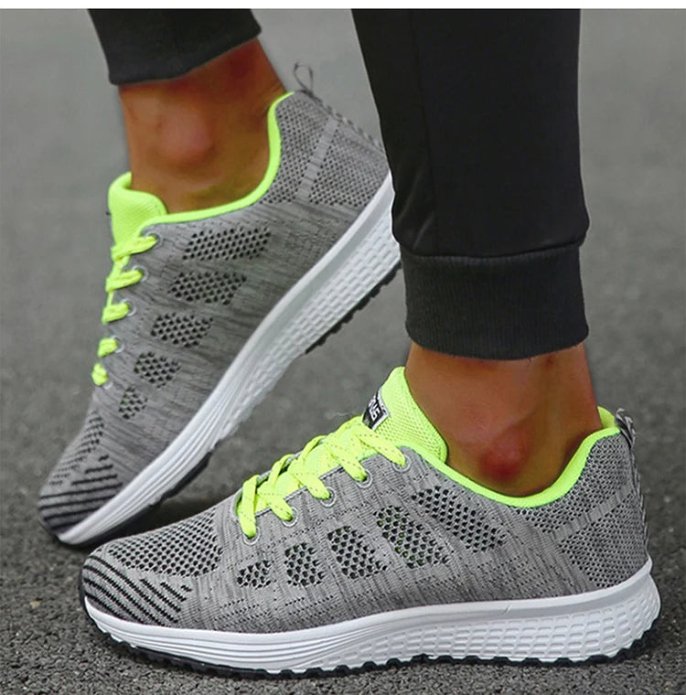Women's Sneaker Fashion 2025 New Breathable Shoes Women Vulcanized Sneaker Woman Lace Up Tenis Feminino Sneakers For Women