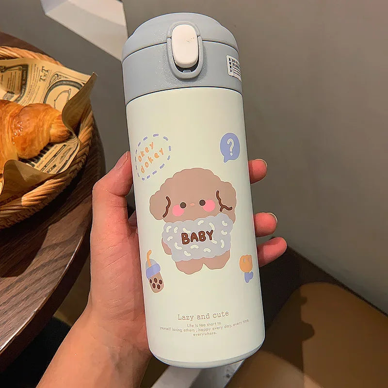 SMHXIANGQIANJIN Thermosflasche Vakuum - 380ml Edelstahl
