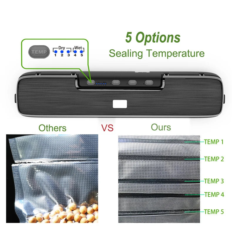 ProVac VZ1 Vakuumierer Haushalt - 220V, 15 Beutel, Kompakt