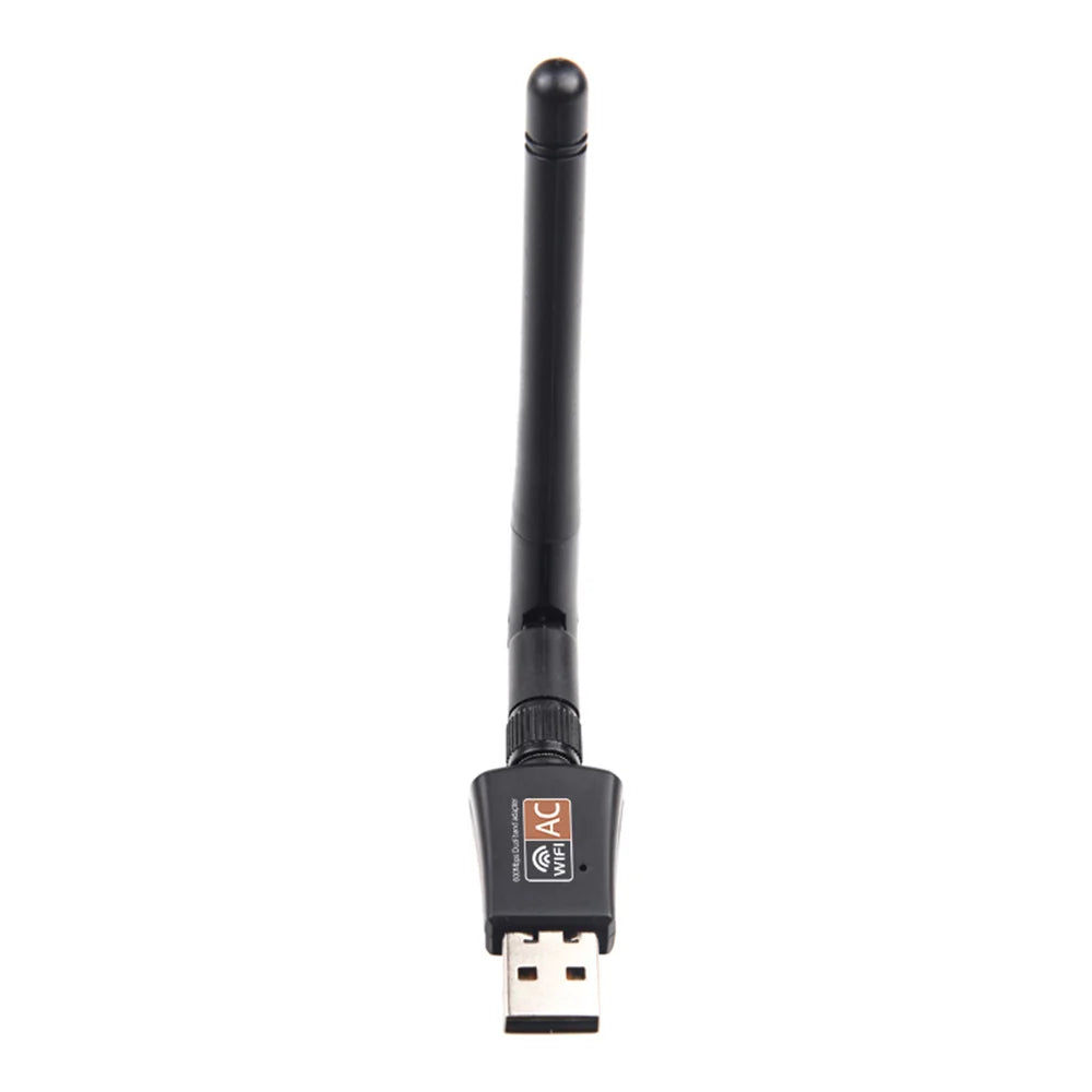 WiFi-Adapter 2025: Dual-Band 600Mbps USB - 2.4GHz 5GHz Antenna Collection