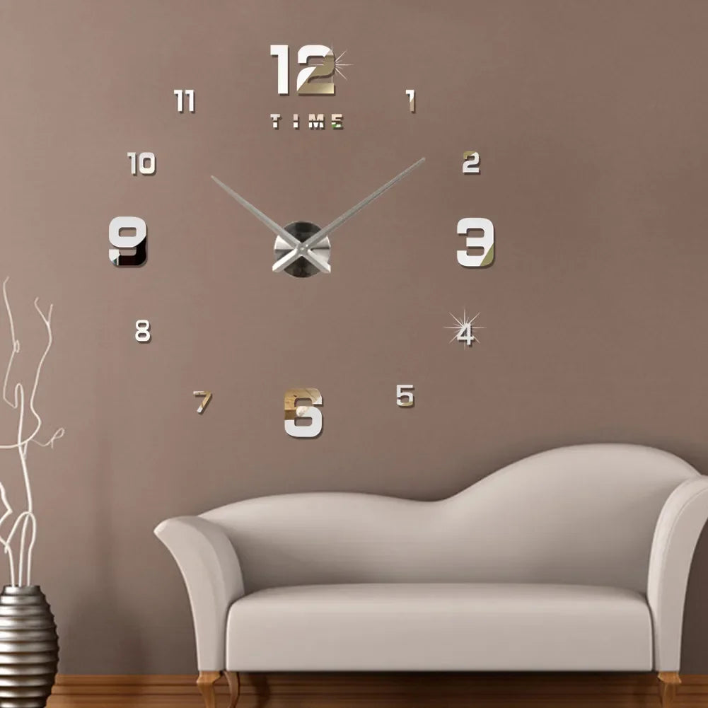 Choice Quartz Wanduhr Modern - Acryl Leise Groß 60cm