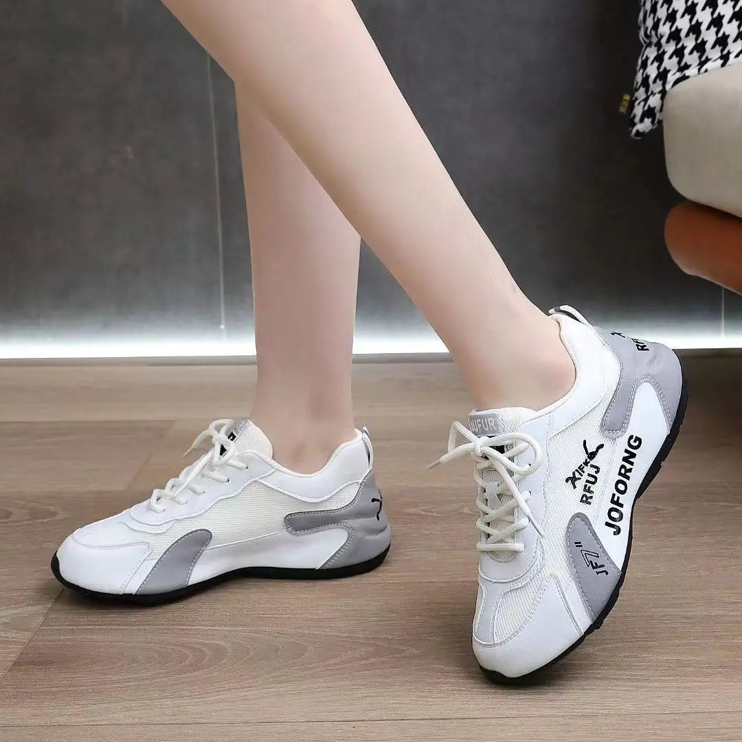 Sneakers Women's Causal 2023 Summer New Fashion Breathable Mesh Lace Up Sports Shoes for Women Platform Ladies Walking Shoes
