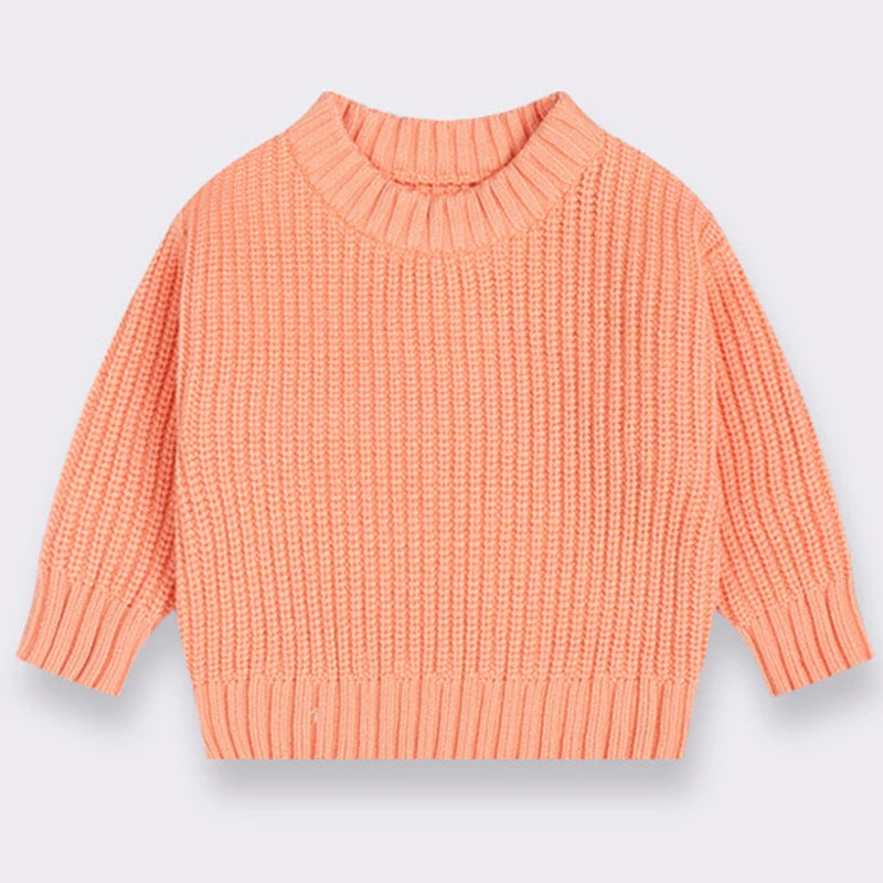 KidsJoy Herbstpullover Grobstrick - Unisex 3-6J Langarm