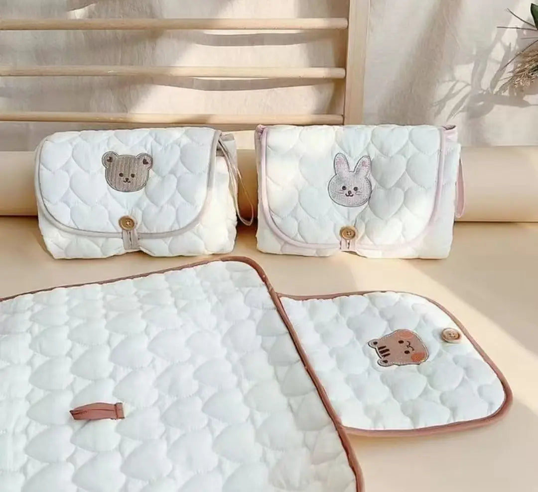 Saltea de înfășat BabyCare - pliabilă 60x40cm, față-verso