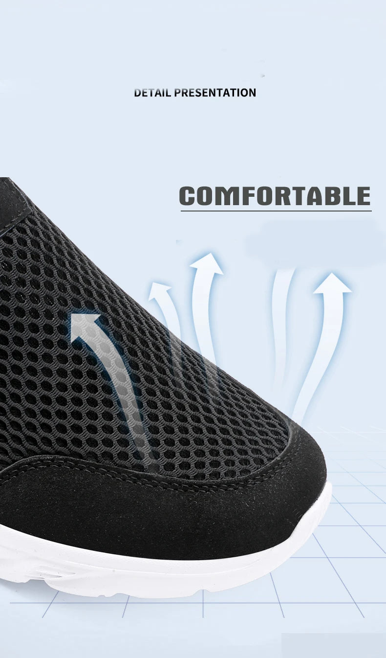 Men's Sneakers Breathable Men Casual Shoes Outdoor Male Slip On Loafers Walking Sneakers Tennis For Men