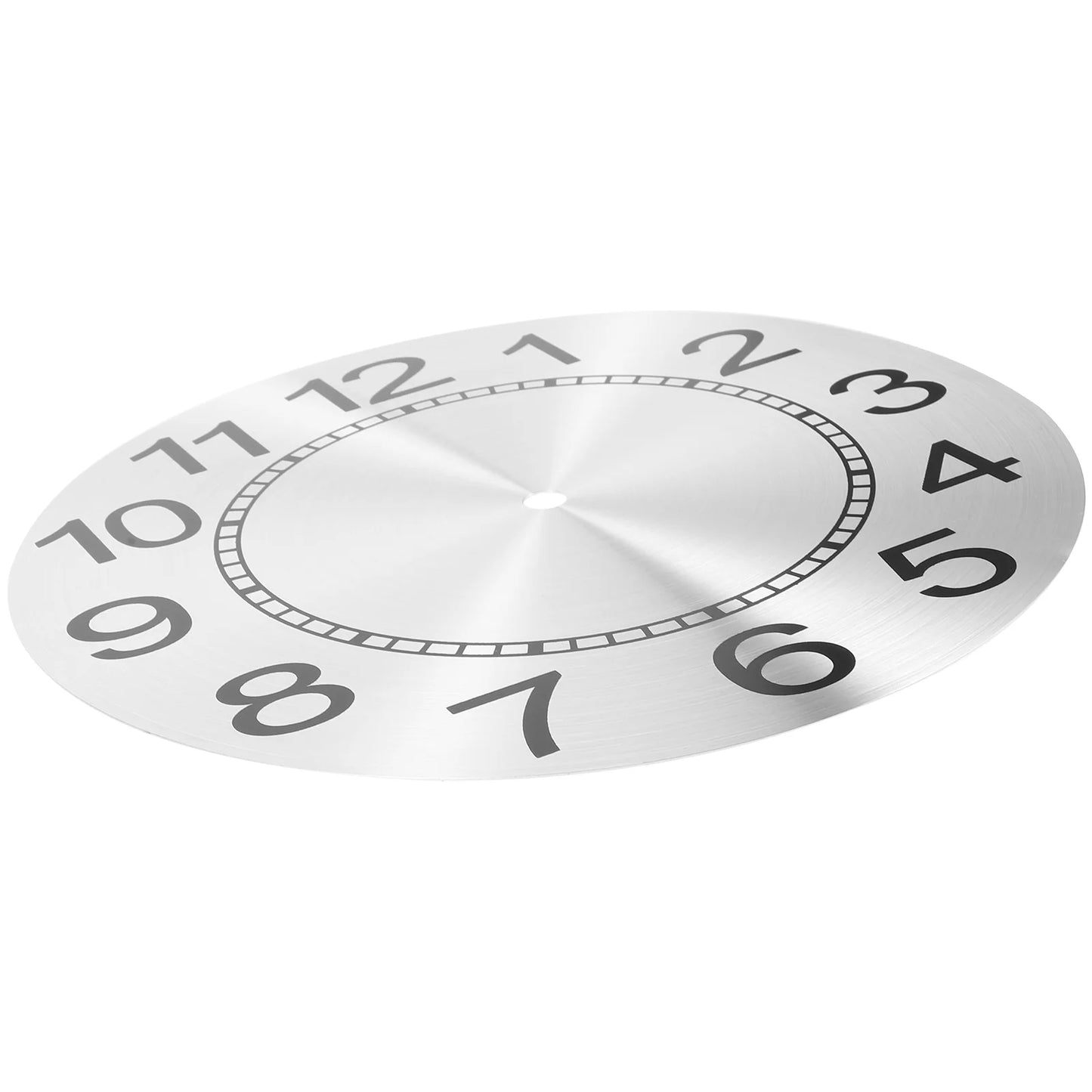 Clock Dial Round Plate Wall Panel Clocks DIY Faces for Crafts Handmade Materials