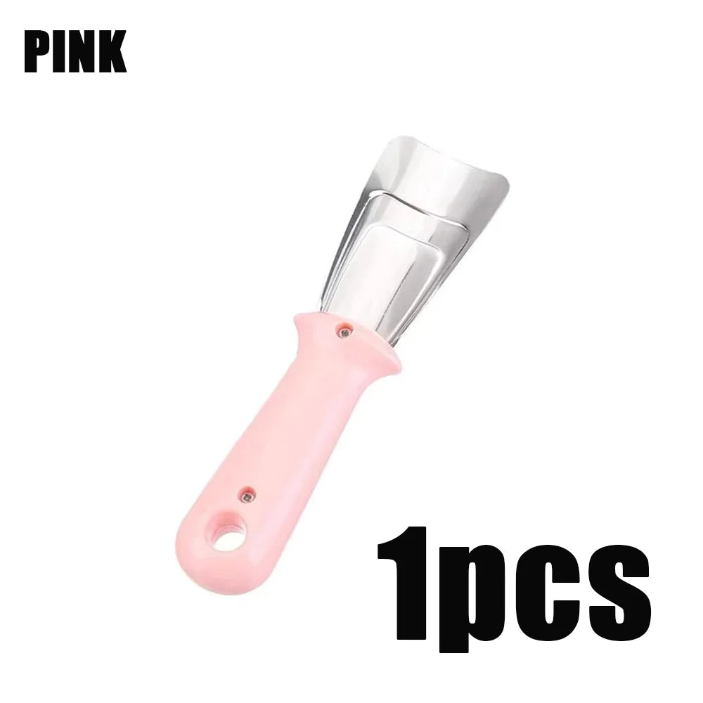 Edelstahl Schaber Enteiser Tragbar - 2 Stück 18 Cm Rostfrei