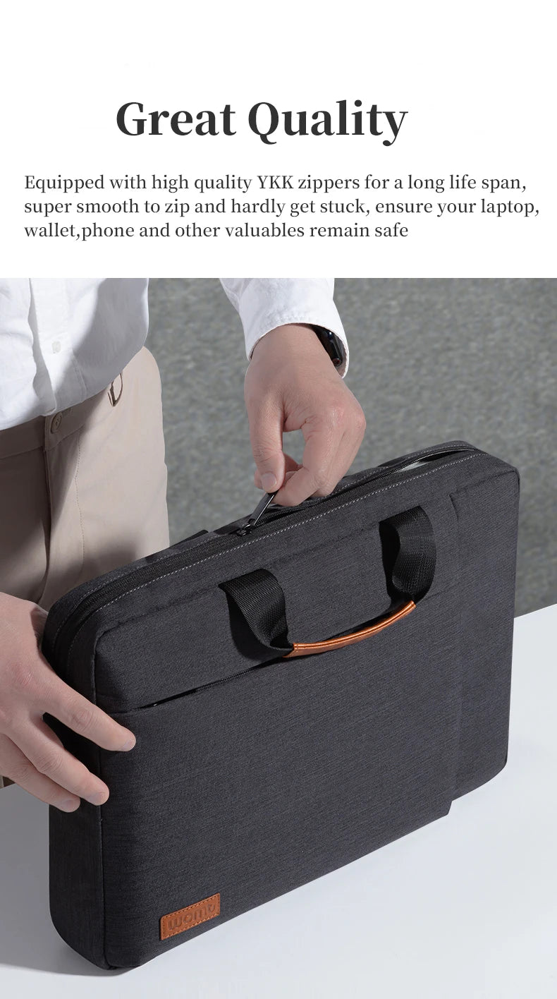 WOMT Umhängetasche Business - 15,6 Zoll Polyester Kompakt