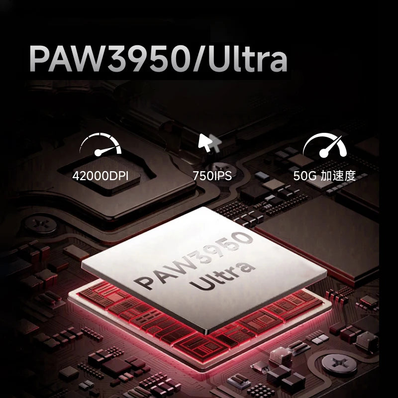 Mouse de gaming ultraușor EWEADN S9 Pro - 26K DPI, Tri