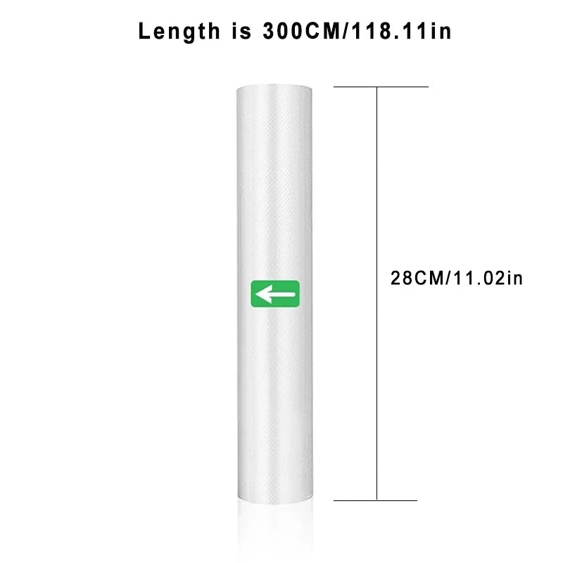 Chcyus Vakuumrolle Lebensm. - 300cm Rolle Elektrisch 28cm