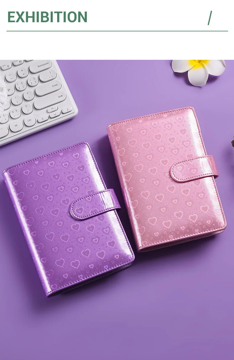 A6 Colorful Laser Macaron Creative PU Notebook