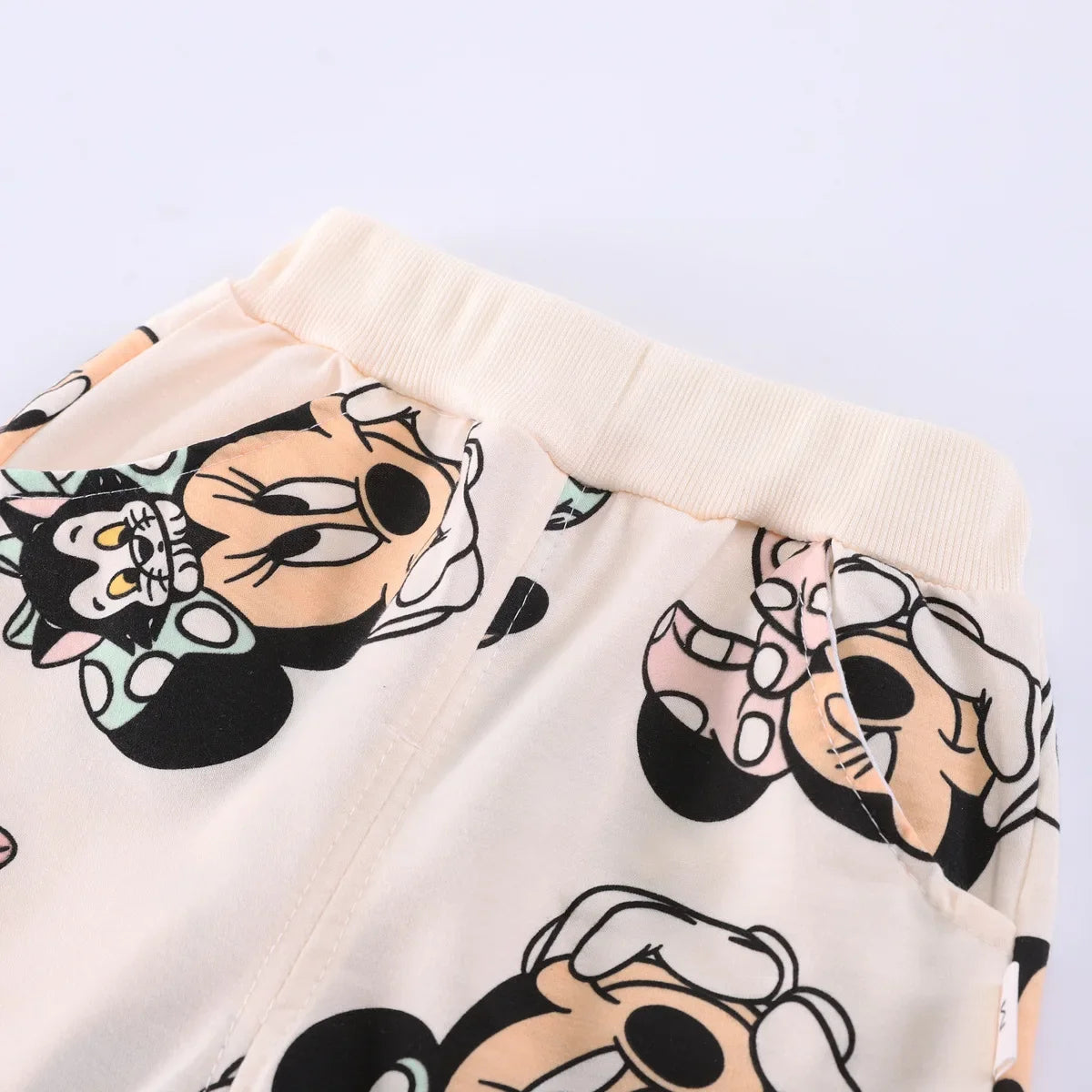 Infant Girls Spring Autumn Clothes Sets Kids Minnie Mouse Long Sleeve T-shirt And Pants 2pcs Suits Baby Girl Fashion Clothing