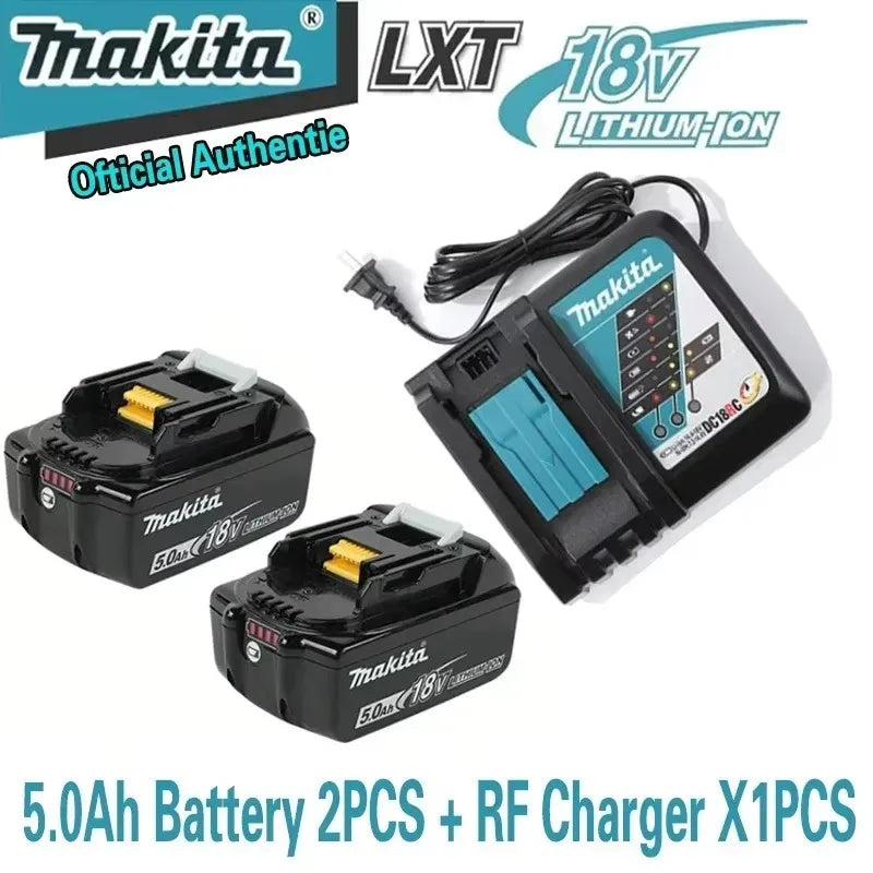 Makita Original 6Ah/5Ah Rechargeable Battery Compatible withBL1840 BL1830B BL1850B BL1850 BL1860 BL1815 Lithium-ion Tool Battery