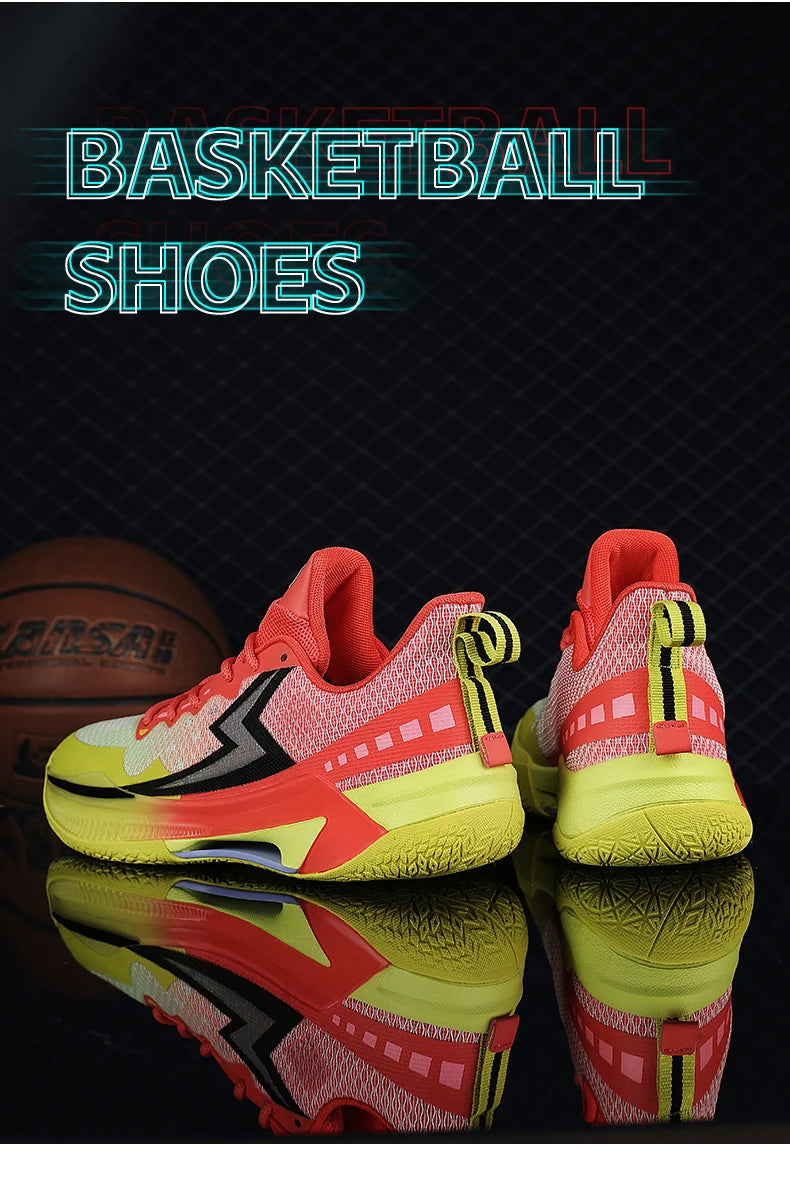 High Quality Basketball Shoes for Women Sneakers Men Supercritical E-TPU Midsole Rubber Outsole Practical Sports Training Shoes