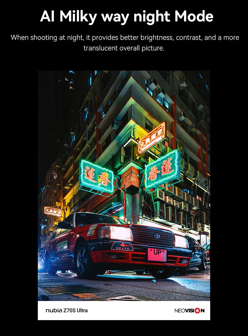 Nubia Z70s Ultra Photographer Edition - 6600mAh 80W 6,85 Zoll