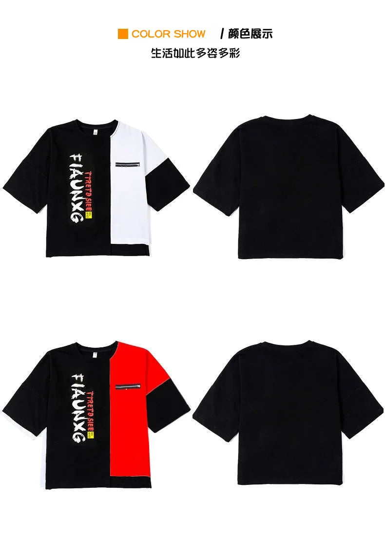 Jungen-Trainingsanzug 2025: Letter-Print Tracksuit - Athletic Performance Set