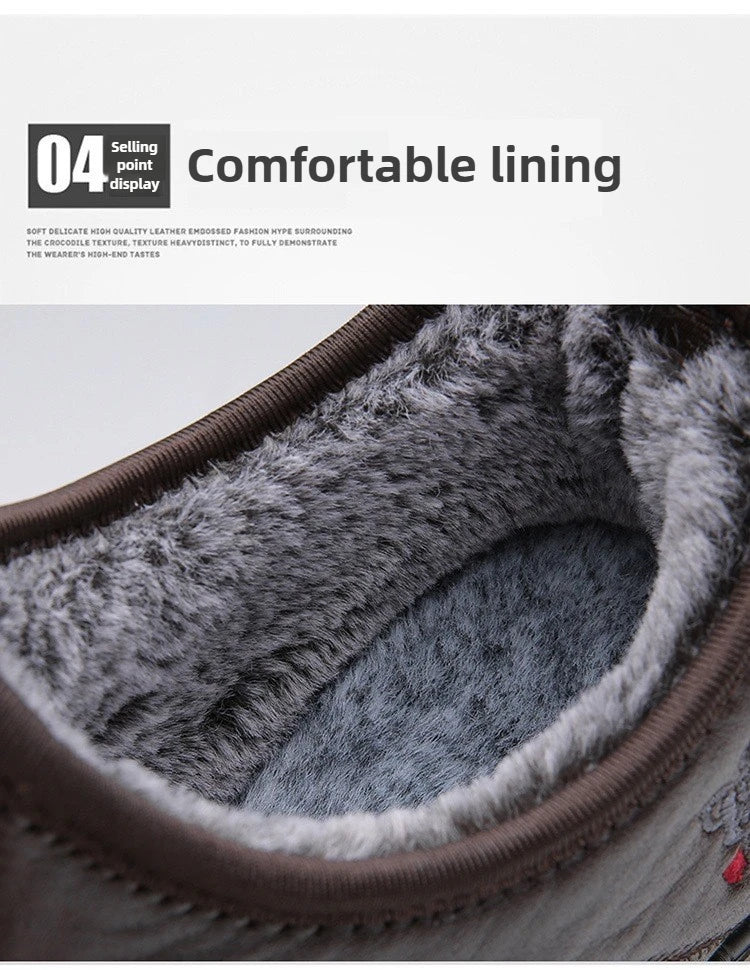 Henan Winterschuhe Velvet Warm - Größe 38-48, Wasserdicht, Rutschfest