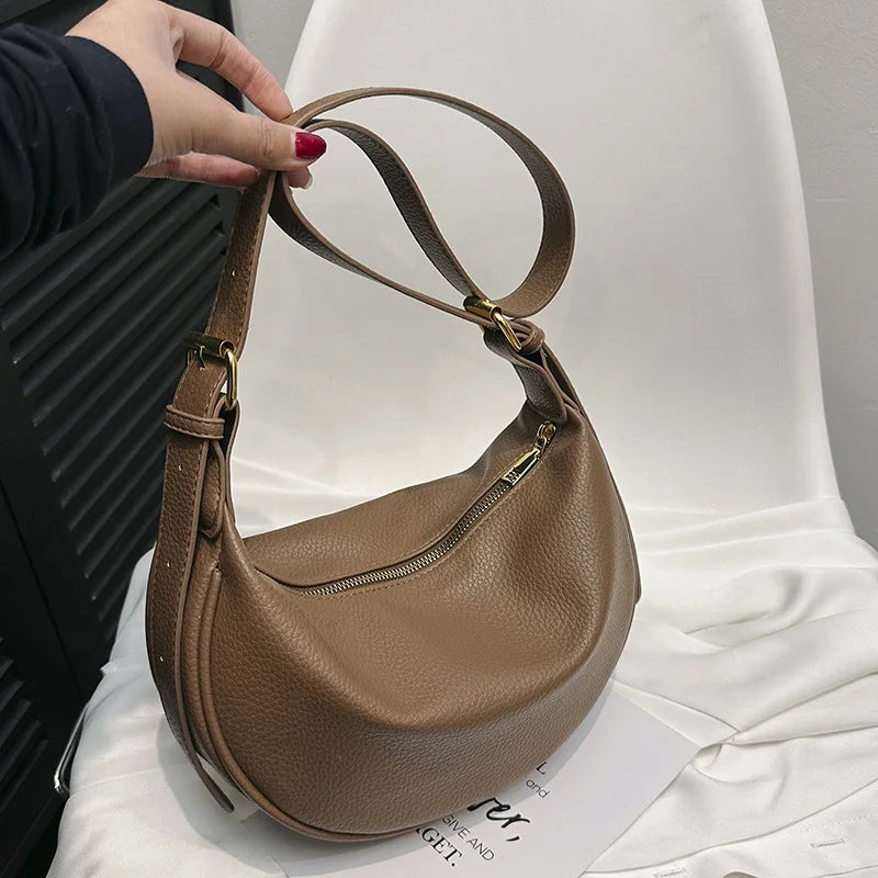 Mzmgv 0017 PU Leder Crossbody - Mittelvol. Zip 30x20