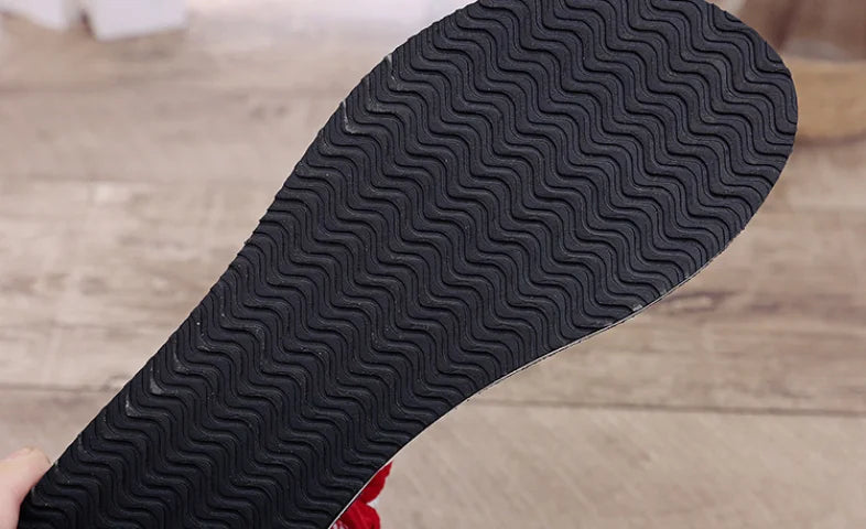 Women Sandals Summer Closed Toe Flat Romen Sandals Women Mixed Colors Rope Knot Sandals Women  Casual Beach Sandals Plus Size