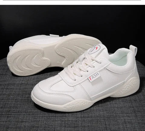 Women Shoes 2024 New Casual Lightweight Sports Shoes WomenBreathable Little White Platform Shoes White Sneakers Women
