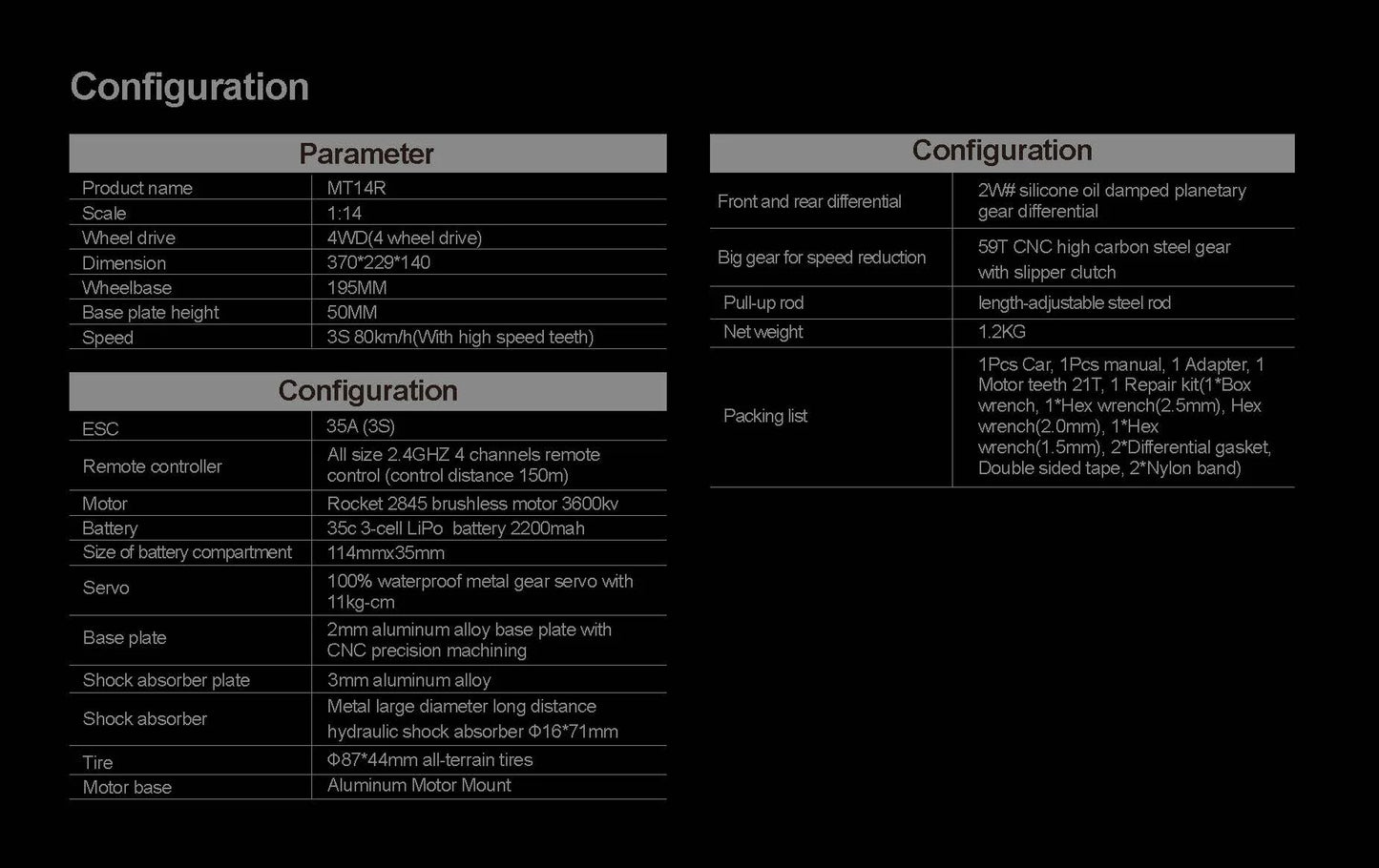 RC-Rennwagen 2025: Teeggi 1:14 High Speed Rc Off-road Car 4WD 100KM/H - Brushless Motor 3S Remote Control Drift Racing Cars Toys For Childrens Gift Collection