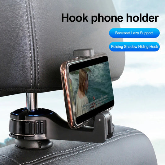 Universal Auto Halterung Haken Multi-Funktion Hängen Aufbewahrung Handy Halter Rücksitz Aufhänger Haken Für Tasche Geldbörse Tuch Lebensmittel