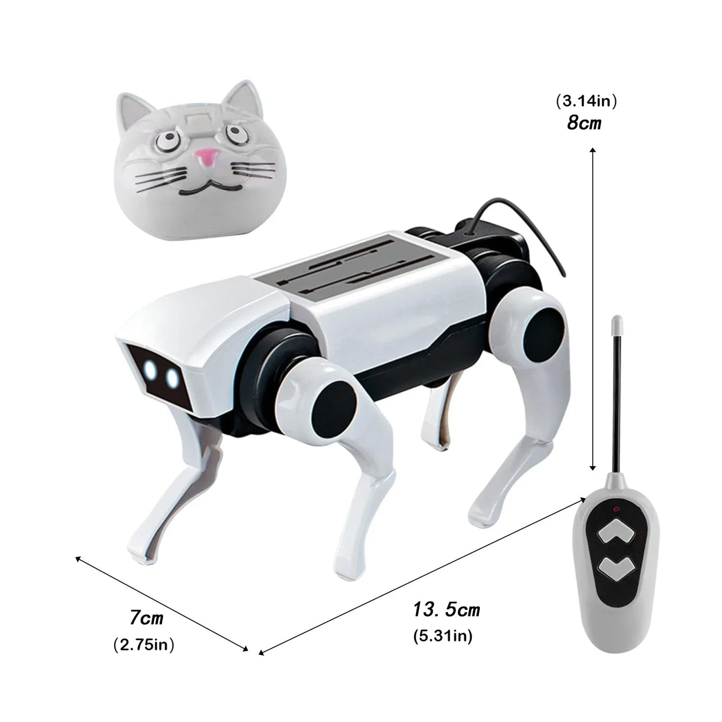 RC-Roboter-Hund 2025: Ferngesteuert Mechanisch - STEM Education Collection