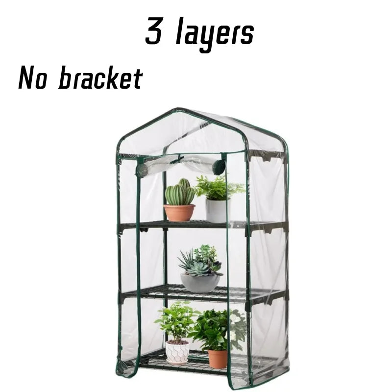 Choice WSZ Gewächshaus - Abdeckung Zipper PVC 2-5 Ebenen