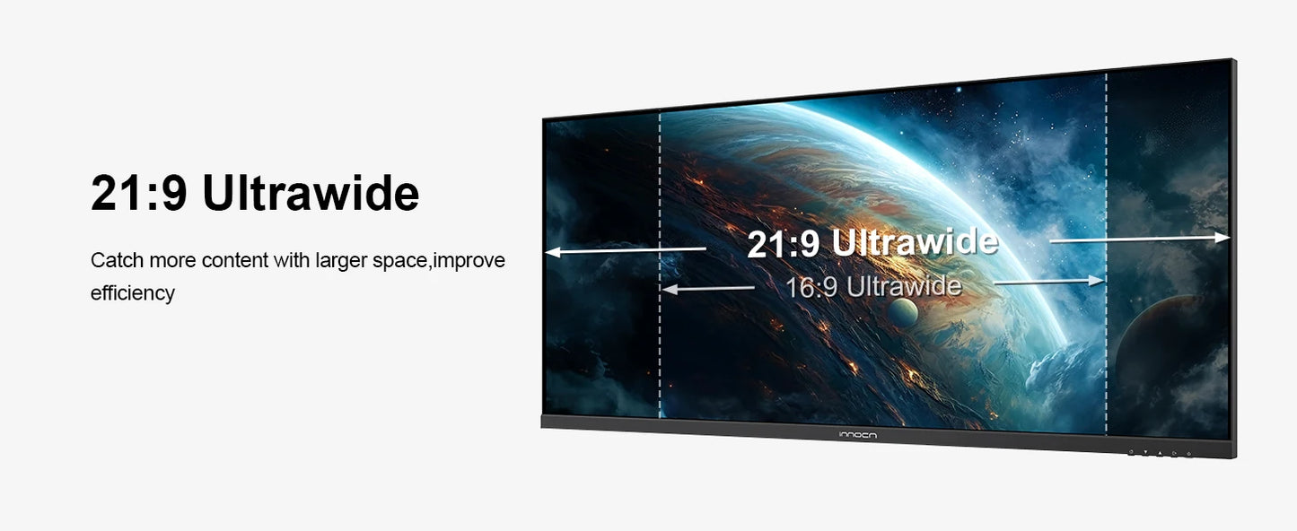 INNOCN 40C1R Ultrawide Monitor - 40" WQHD 3440x1440 144Hz