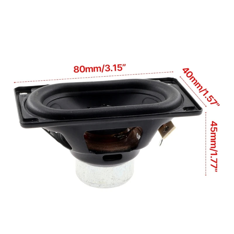 Reparații subwoofer dinamic 4580 cu frecvență completă, 20W 4Ω, pentru Flip 6 5