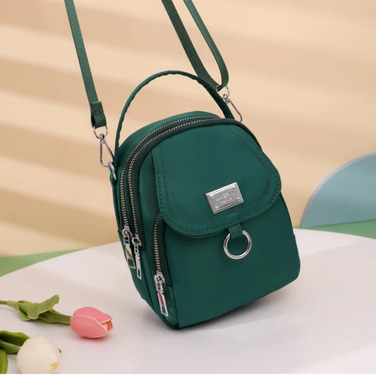 Women's crossbody bag with adjustable shoulder strap, zipper closure, lightweight and fashionable, suitable for daily use, casua
