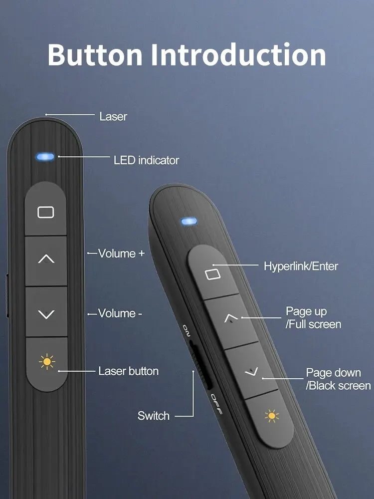 Other SYP Fernbedienung Laserpointer - RF 433MHz, IR, 1CH