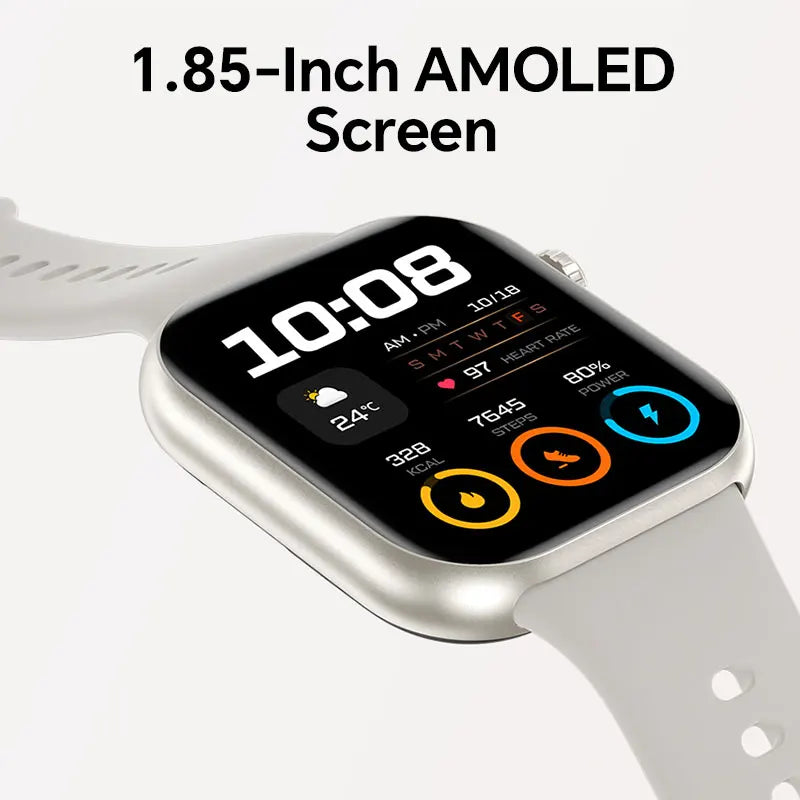 Global Version HONOR CHOICE InFoWear Watch 2i Smartwatch 1.85inches AMOLED Screen All-Day Health Monitoring Bluetooth Call